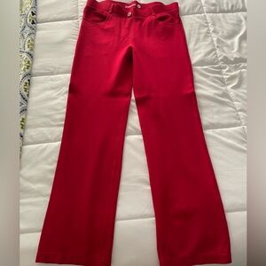 Betabrand Bold Red Trousers